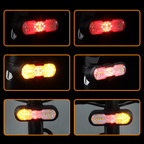 🚲💡 Biztonságos Kerékpárlámpa Vezeték Nélküli