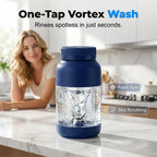 🎉🥤Nagy űrtartalmú, vezeték nélküli gyümölcscentrifuga-tartály – 1300 ml 🌀