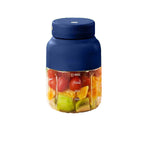 🎉🥤Nagy űrtartalmú, vezeték nélküli gyümölcscentrifuga-tartály – 1300 ml 🌀