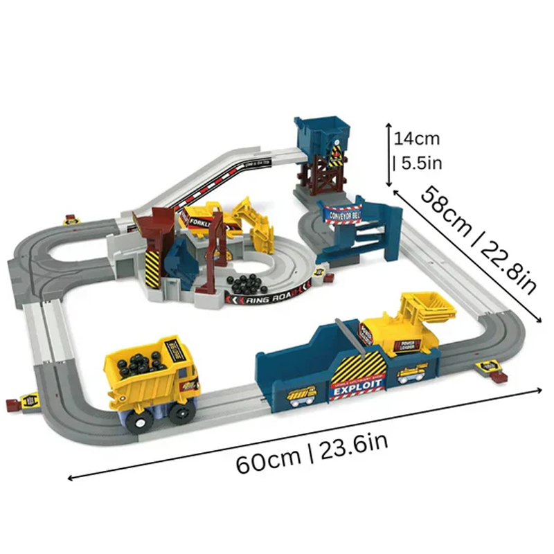 🚂 Most 50% KEDVEZMÉNY! Quarry Adventure vonatszett – Építs, játssz és fedezz fel! 🏗️✨
