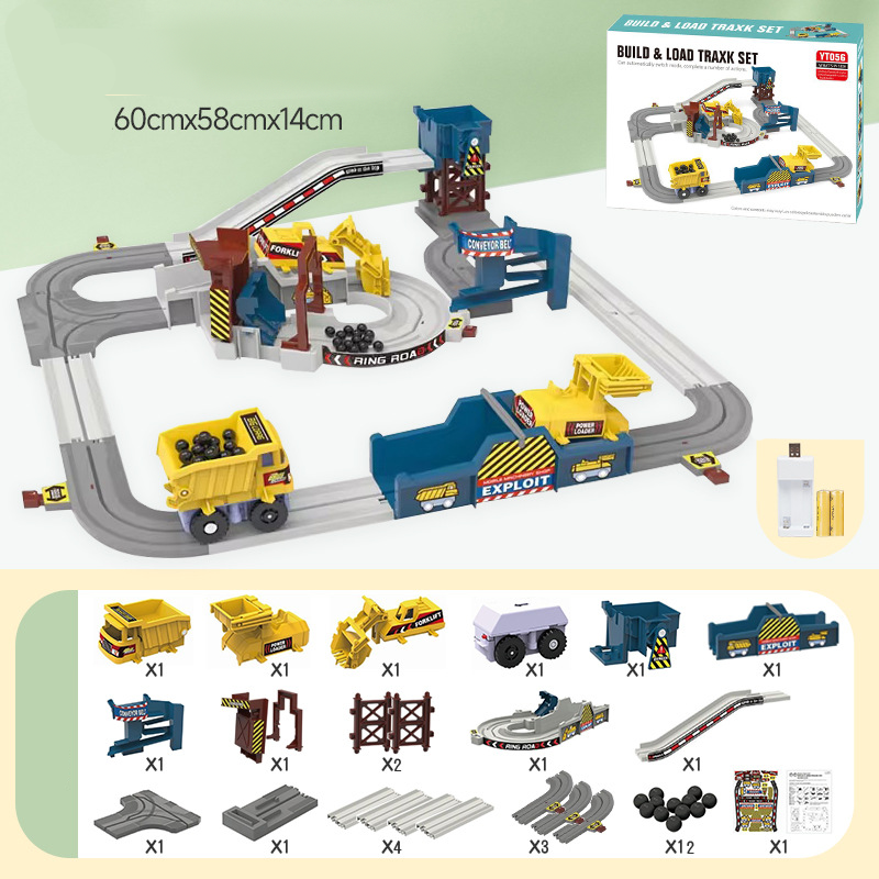 🚂 Most 50% KEDVEZMÉNY! Quarry Adventure vonatszett – Építs, játssz és fedezz fel! 🏗️✨