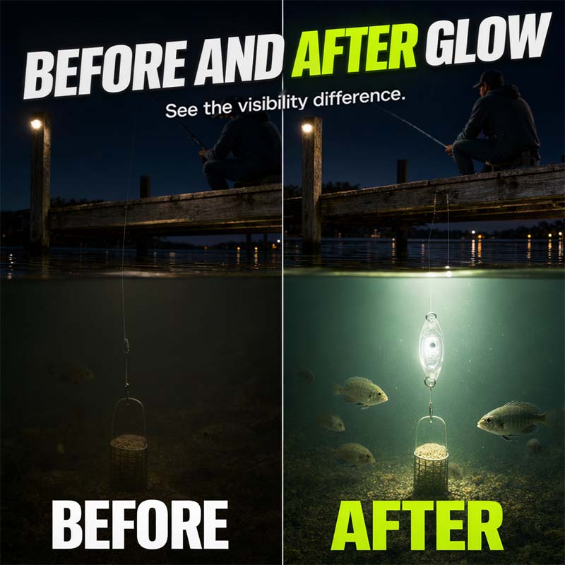 🔥50% ideiglenes kedvezmény 🎣Rendkívül erős halászlámpa🌊A halászfelszerelésed elengedhetetlen kelléke