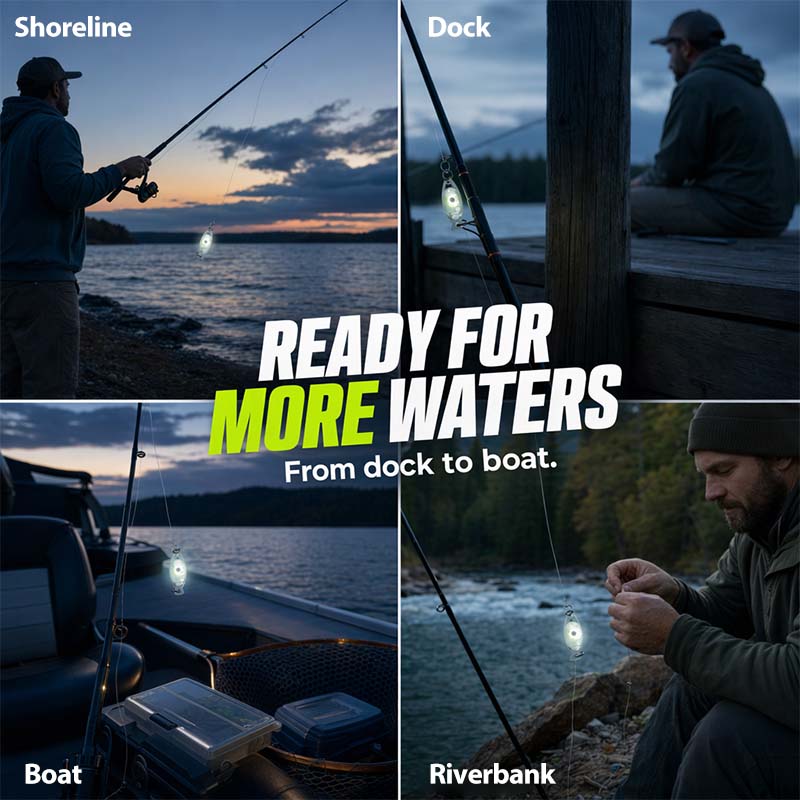 🔥50% ideiglenes kedvezmény 🎣Rendkívül erős halászlámpa🌊A halászfelszerelésed elengedhetetlen kelléke